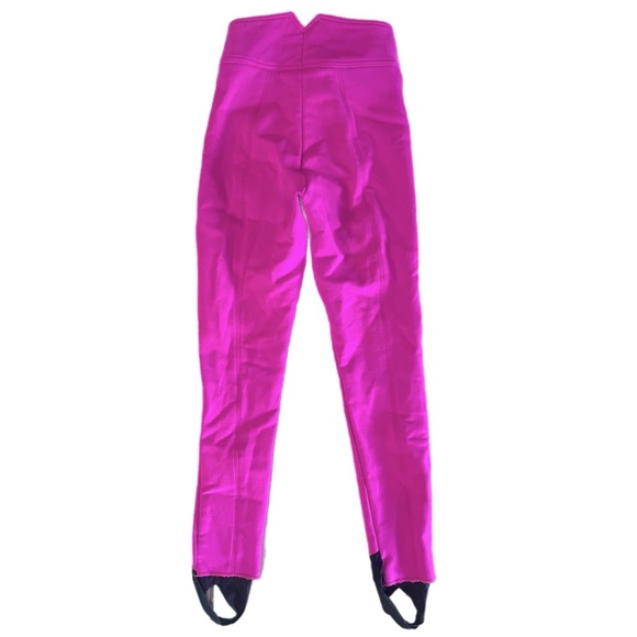 Vintage Tyrolia Skiwear by Head Schoeller Of Switzerland Hot Pink Ski Pants 26 - Picture 2 of 6